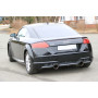 Silencieux arrière duplex sport 100% inox 1x100mm type 25 FOX EXHAUST SYSTEMS pour AUDI TT QUATTRO type 8S/FV3