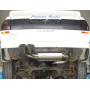 Silencieux arrière (Ø70mm) sport 100% inox 2x76mm type 10 FOX EXHAUST SYSTEMS pour AUDI URQUATTRO