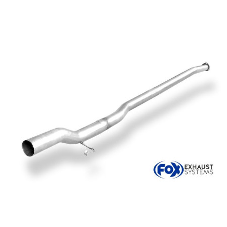 Tube de remplacement de silencieux avant (Ø70mm) sport 100% inox FOX EXHAUST SYSTEMS pour AUDI URQUATTRO