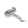 Silencieux arrière (Ø76mm) sport 100% inox 2x76mm type 14 FOX EXHAUST SYSTEMS pour AUDI URQUATTRO