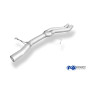 Tube de remplacement de silencieux avant 100% inox FOX EXHAUST SYSTEMS pour AUDI V8 TYPE D11