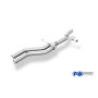 Tube de remplacement de silencieux avant 100% inox FOX EXHAUST SYSTEMS pour AUDI V8 TYPE D11