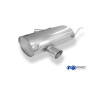 Silencieux arrière sport 100% inox 1x80mm type 14 FOX EXHAUST SYSTEMS pour BMW 120i TYPE E87