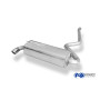 Silencieux arrière sport 100% inox 1x76mm type 16 FOX EXHAUST SYSTEMS pour BMW 114i/116i TYPE F20/F21