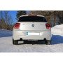 Silencieux arrière duplex sport 100% inox 1x100mm type 10 FOX EXHAUST SYSTEMS pour BMW 120D TYPE F20/F21
