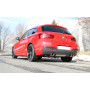 Silencieux arrière duplex sport 100% inox 1x100mm type 16 FOX EXHAUST SYSTEMS pour BMW M140i TYPE F20/F21
