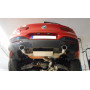 Silencieux arrière duplex sport 100% inox 1x100mm type 16 FOX EXHAUST SYSTEMS pour BMW M140i TYPE F20/F21