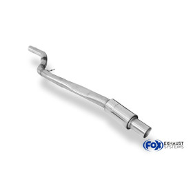 Silencieux avant sport 100% inox FOX EXHAUST SYSTEMS pour BMW M140i TYPE F20/F21