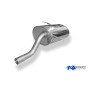 Silencieux arrière sport 100% inox 2x80mm type 13 FOX EXHAUST SYSTEMS pour BMW 316i/318ti COMPACT TYPE E36