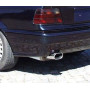 Silencieux arrière sport 100% inox 1x135x80mm type 53 FOX EXHAUST SYSTEMS pour BMW 316/318/320/323/325/328 TYPE E36