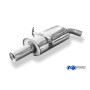 Silencieux arrière sport 100% inox 1x90mm type 13 FOX EXHAUST SYSTEMS pour BMW 318is TYPE E36