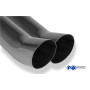 Silencieux arrière sport 100% inox 2x76mm type 18 (DTM) FOX EXHAUST SYSTEMS pour BMW 318is TYPE E36