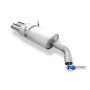Silencieux arrière sport 100% inox 2x76mm type 13 FOX EXHAUST SYSTEMS pour BMW 318is TYPE E36