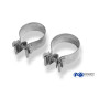 Silencieux intermédiaire sport 100% inox FOX EXHAUST SYSTEMS pour BMW 325ti TYPE E46