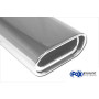 Silencieux arrière sport 100% inox 1x135x80mm type 53 FOX EXHAUST SYSTEMS pour BMW 320/323/328 TYPE E46 (1998-2000)