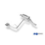 Silencieux arrière duplex sport 100% inox 2x76mm type 13 FOX EXHAUST SYSTEMS pour BMW 320/323/325/328/330 TYPE E46