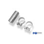Silencieux arrière sport 100% inox 2x76mm type 10 FOX EXHAUST SYSTEMS pour BMW 320D TYPE E46