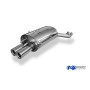 Silencieux arrière sport 100% inox 2x76mm type 13 FOX EXHAUST SYSTEMS pour BMW 330D/330XD TYPE E46