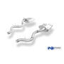 Silencieux arrière duplex sport 100% inox 2x90mm type 10 FOX EXHAUST SYSTEMS pour BMW M3 TYPE E92/E93