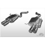 Silencieux arrière duplex sport 100% inox 2x90mm type 10 (SUPER SOUND) FOX EXHAUST SYSTEMS pour BMW M3 TYPE E92/E93