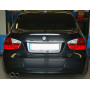 Silencieux arrière sport 100% inox 2x80mm type 12 FOX EXHAUST SYSTEMS pour BMW 325d/330d TYPE E90/E91/E92