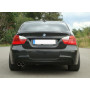 Silencieux arrière sport 100% inox 2x80mm type 25 FOX EXHAUST SYSTEMS pour BMW 325d/330d TYPE E90/E91/E92
