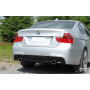 Silencieux arrière duplex sport 100% inox 1x90mm type 12 FOX EXHAUST SYSTEMS pour BMW 325d/330d TYPE E90/E91/E92