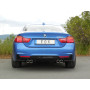 Silencieux arrière duplex sport 100% inox 2x80mm type 16 FOX EXHAUST SYSTEMS pour BMW 420d TYPE F32