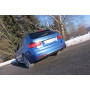Silencieux arrière duplex sport 100% inox 2x76mm type 25 FOX EXHAUST SYSTEMS pour BMW 330d TYPE F30/F31