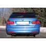 Silencieux arrière duplex sport 100% inox 2x76mm type 25 FOX EXHAUST SYSTEMS pour BMW 330d TYPE F30/F31