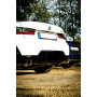 Silencieux arrière duplex sport 100% inox 1x114mm type 25 FOX EXHAUST SYSTEMS pour BMW 330i TYPE G3