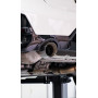 Silencieux arrière duplex sport 100% inox 1x114mm type 25 FOX EXHAUST SYSTEMS pour BMW 330i TYPE G3