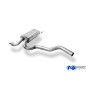 Silencieux arrière duplex sport 100% inox 1x80mm type 12 FOX EXHAUST SYSTEMS pour BMW 420i/428i TYPE F36