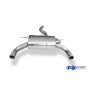 Silencieux arrière duplex sport 100% inox 1x80mm type 12 FOX EXHAUST SYSTEMS pour BMW 420i/428i TYPE F36