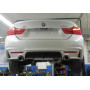 Silencieux arrière duplex sport 100% inox 1x80mm type 12 FOX EXHAUST SYSTEMS pour BMW 420i/428i TYPE F36