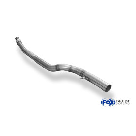 Tube de remplacement de silencieux avant sport 100% inox FOX EXHAUST SYSTEMS pour BMW 435i TYPE F32/F33/F36