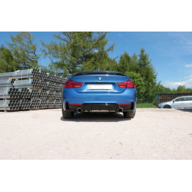 Silencieux arrière duplex sport 100% inox 1x100mm type 25 FOX EXHAUST SYSTEMS pour BMW 440i xDrive TYPE F36