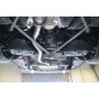 Silencieux arrière duplex sport 100% inox 1x100mm type 25 FOX EXHAUST SYSTEMS pour BMW 440i xDrive TYPE F36