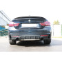 Silencieux arrière duplex sport 100% inox 1x100mm type 25 (émaillé noir) FOX EXHAUST SYSTEMS pour BMW 440i xDrive TYPE F36
