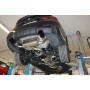 Silencieux arrière duplex sport 100% inox 1x100mm type 25 (émaillé noir) FOX EXHAUST SYSTEMS pour BMW 440i xDrive TYPE F36