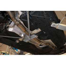 Silencieux avant sport 100% inox FOX EXHAUST SYSTEMS pour BMW 440i xDrive TYPE F36