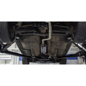 Silencieux avant sport 100% inox FOX EXHAUST SYSTEMS pour BMW 518i TYPE E28