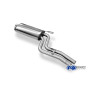 Silencieux avant sport 100% inox FOX EXHAUST SYSTEMS pour BMW 520i TYPE E34