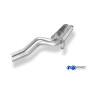 Silencieux avant sport 100% inox FOX EXHAUST SYSTEMS pour BMW 525i/530i/535i TYPE E34