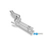 Tube de remplacement de silencieux avant sport 100% inox FOX EXHAUST SYSTEMS pour BMW 525i/530i/535i TYPE E34