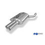 Silencieux arrière sport 100% inox 2x76mm type 13 FOX EXHAUST SYSTEMS pour BMW 520i/523i/525i/530i TYPE E60/E61