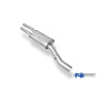 Silencieux avant sport 100% inox FOX EXHAUST SYSTEMS pour BMW 520i/525i/530i TYPE E60/E61 (-2006)
