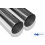 Silencieux arrière sport 100% inox 2x90mm type 10 FOX EXHAUST SYSTEMS pour BMW 540i/545i TYPE E60/E61