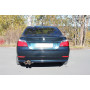 Silencieux arrière sport 100% inox 2x90mm type 25 FOX EXHAUST SYSTEMS pour BMW 540i/545i TYPE E60/E61