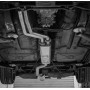 PACK-  Silencieux arrière 2x63mm type 14 + silencieux avant sport 100% inox FOX EXHAUST SYSTEMS pour BMW 633 CSI TYPE E24